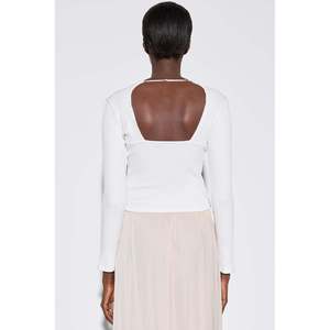 Blusa Larga con Textura Acanalada - Product Image 5