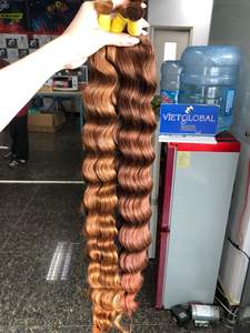 ผมดิบแท้จากเวียดนามผมคนกัมพูชามีสีผมเป็นลอนผมคนดิบเกรดสูงจาก100% - Product Image 6