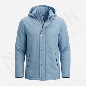 Abrigo de Invierno Estilo Casual Chaqueta de Cuero Vintage Parkas Oumor Moda Otoñal Larga Cálida con Bolsillos Térmica Aislante Cortavientos - Product Image 1