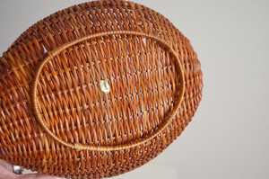 2025 meilleure Collection bambou rotin organisateur de stockage panier de nourriture Durable tissé à la main cuisine espace organisateur - Product Image 2