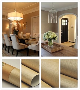 MYWIND Metallic Brown Home Interior Wallpaper <span class=keywords><strong>rivestimenti</strong></span> <span class=keywords><strong>murali</strong></span> in Sisal naturale antistatici fatti a mano