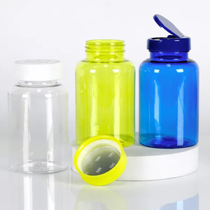 Factory Direct 100cc 150cc 200cc Cylindrical PET Plastic Medicine <b>Bottles</b> <b>Pills</b> Pharmaceutical Packaging Vietnam Manufactory - Product Image 4