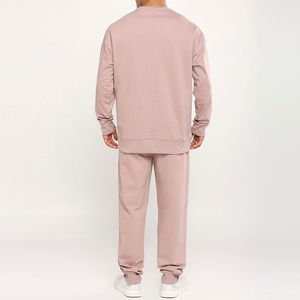 Nouveau survêtement élégant pour homme, hiver, à capuche, délavé à l'acide, 100% coton, couleur personnalisée, service OEM, fabrication directe en usine - Product Image 3