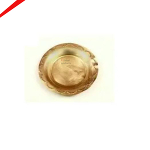 Cuenco para servir de forma redonda de tamaño pequeño con acabado dorado superventas para restaurante y bar de hotel - Product Image 1