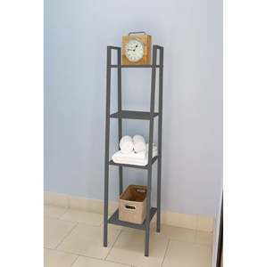2023 <b>Grey</b> Metal Storage <b>Shelving</b> Rack Organizer Home Hotels Restaurants Kitchen Living Room Bulk Quantity Indian Manufactured - Product Image 2