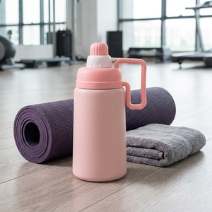 Bouteille d'eau isotherme SJ-W1601 pour les élèves et les enfants, 17 oz, double paroi en acier inoxydable, anti-fuite, portable, sport - Product Image 3