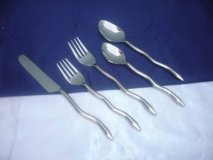 Ensemble de couverts vintage moderne de luxe, cuillère et fourchette indiennes fantaisie, pour la maison et la cuisine, utilisation pour les mariages et les fêtes - Product Image 6