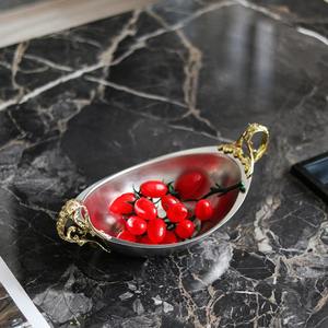 Cuenco para mezclar, utensilios de cocina de Metal Premium, vajilla elegante perfecta para postres y servir comida a la venta, regalos de inauguración de la casa - Product Image 3