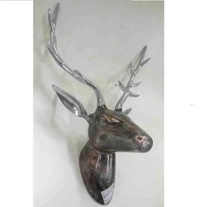 Decoración de Pared de Metal con Cabeza de Búfalo, Diseño Escandinavo Hecho a Mano y Ecológico para el Hogar, Oficina u Hotel - Product Image 3