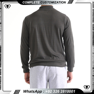 Chemises de survêtement de haute qualité pour hommes Chemises de survêtement en coton doux Sweat-shirt professionnel Sweat-shirt personnalisé pour hommes - Product Image 4
