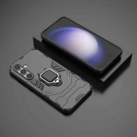 Étui de téléphone robuste antichoc avec anneau magnétique rotatif à 360°, support en TPU+PC pour les modèles Google Pixel