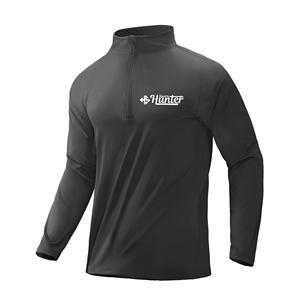 OEM Hombres Personalizado Bordado Cuarto Zip Pullover 100% Fibra de poliéster Polar Sudadera con media cremallera sudaderas con capucha de los hombres - Product Image 1
