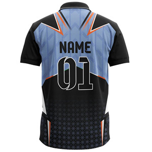 Maillots d'équipe de cricket personnalisables pour hommes, vêtements de sport durables respirants, uniformes imprimés par sublimation, légers et à séchage rapide - Product Image 2