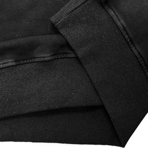 Sudadera con Lavado Ácido Desgastado en Algodón Grueso Premium, Perfecta para Ropa Urbana con un Estilo Retro Vintage - Product Image 4