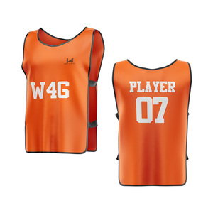 Maillots d'entraînement de football personnalisés 100 % polyester, uniformes de football pour clubs et équipes, gilets anti-humidité été-automne - Product Image 1