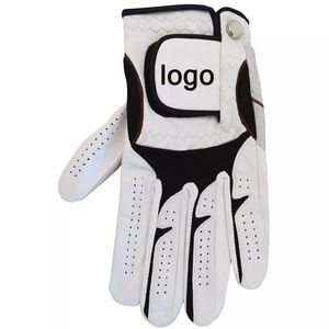 Gants de golf légers en peau de mouton de haute qualité pour hommes avec logo personnalisé et couleur tarif de gros entièrement personnalisé pour une utilisation sportive - Product Image 3