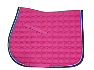 แผ่นรองอานม้าผ้าฝ้ายแบบซักได้แผ่นรองอานม้าแบบอังกฤษแผ่นอานม้าโค้ง - Product Image 4