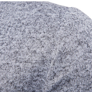 Último diseño de alta calidad para hombre gimnasio Fitness sudaderas con capucha térmicas 100% algodón patrón sólido de talla grande transpirable invierno liso teñido - Product Image 3