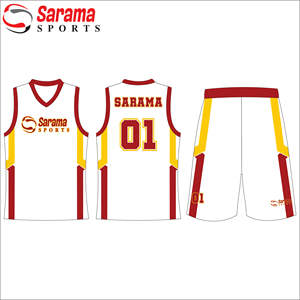 Nuevo estilo de diseño de moda uniforme de baloncesto personalizado sublimación uniforme de baloncesto Reversible, - Product Image 1