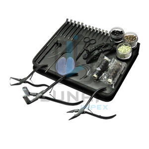 Kit de herramientas de extensión de cabello grande, en Color negro mate, múltiples accesorios y etiquetado personalizado gratis de marca - Product Image 5