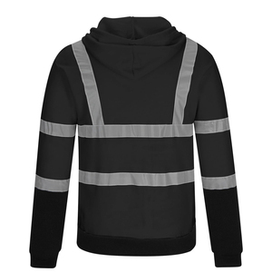 Veste de sécurité réfléchissante haute visibilité pour hommes Vestes uniformes durables de protection industrielle pour l'extérieur - Product Image 2
