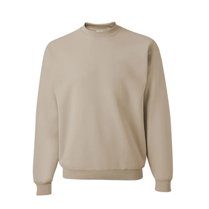 Sweatshirts de haute qualité de couleur unie grande taille pour hommes Sweatshirts de rue à la mode pour hommes - Product Image 1