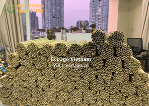 Top vente 2025 pailles d'herbe naturelle avec des pailles d'herbe jetables de pailles d'herbe Vietnam par Eco2go Vietnam - Product Image 3