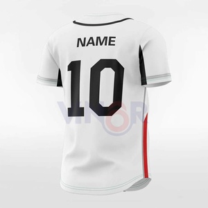 Unisex 2026 Baseball Jersey Breathable Sportswear <b>Set</b> Plus Size Printed Design with <b>Beaded</b> Features for Adults OEM Service - Product Image 4