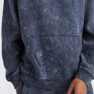 2025 nouveau Design hommes Slim Fit respirant tissu lavage à l'acide survêtement en gros vêtements d'hiver pour adultes - Product Image 5