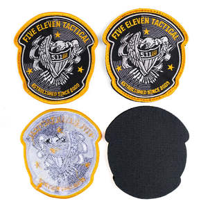 Logo personnalisé Écusson Designer Chapeau Vêtements Sublimation Broderie Tissu Écusson Adhésif Badge Tactique Écussons - Product Image 6