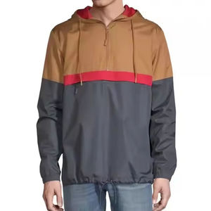 OEM Plain Dyed Nylon Made Waterproof Jackets Customized Windbreaker Jacket <b>for</b> Men's With <b>Zipper</b> Closure Full Sleeves <b>for</b> <b>Sale</b> - Product Image 5