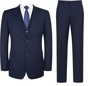 Venta caliente Hombres Traje Pantalón Abrigo Negocios Formal Blazer Pantalón Abrigo Tres piezas Hombres Traje de negocios Precio barato - Product Image 5