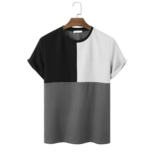 เสื้อยืดผู้ชายคุณภาพสูง ผ้าฝ้าย สไตล์ลำลอง ทันสมัย ใส่ได้ทั้งแบบลำลองและเป็นทางการ เหมาะสำหรับกิจกรรมกลางแจ้ง เสื้อยืดสตรีทแวร์ เสื้อยืดลำลอง เสื้อยืดแฟชั่น - Product Image 1