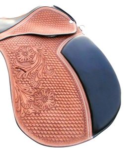 Gran oferta, sillín de doma de caballos de alta calidad, asiento suave de calidad fina, sillín inglés de cuero para montar a caballo a precio asequible - Product Image 6