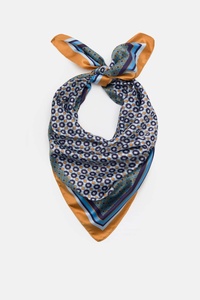 Square <b>Bandana</b> Scarf Custom Design Logo 100% Cotton Fashion Printed Women's Four Seasons All Seasons New Product - Product Image 3