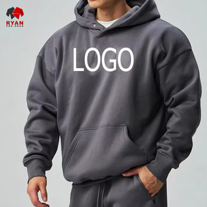 Sudadera con Capucha Personalizada para Hombre, Informal, de Algodón Suave y Felpa, para Ropa de Calle y Uso Diario, Tallas Grandes - Product Image 1