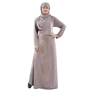 Muslim Women's Prayer Clothes Dubai Knitted Worship Clothes Islamic Top-selling Products in Abaya