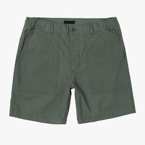 กางเกงขาสั้นออกกำลังกายผู้ชายคุณภาพพรีเมียม ผ้าคอตตอน 100% แบบย้อมสีเอซิด  เป็นมิตรกับสิ่งแวดล้อม ปรับแต่งได้ สีพื้นเรียบ สไตล์ไฮสตรีท - Product Image 2