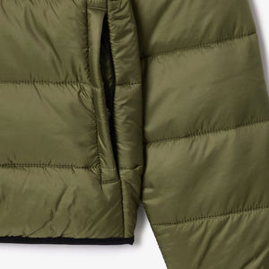 Streetwear d'hiver tendance pour hommes Veste à bulles de haute qualité avec col montant Top Tissu en toile design - Product Image 4