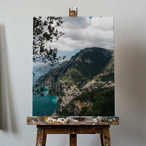 Support en toile de Positano, Italie, avec impression numérique - Product Image 5