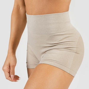 Shorts de compression taille haute pour femme, coupe ajustée, respirants, en Spandex/Polyester, taille élastique, prix raisonnable, les plus tendances - Product Image 3