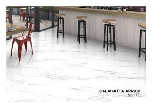 กระเบื้องพอร์ซเลนกันลื่นรุ่นใหม่ ขนาด 600x1200 มม. ลาย Calacatta Arrick สำหรับผนังภายใน - Product Image 3