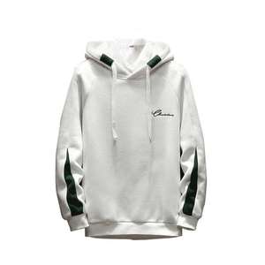 เสื้อฮู้ดดี้คุณภาพสูง 350gsm ทรงโอเวอร์ไซส์ สกรีนโลโก้ได้ แบบเรียบ สีดำ น้ำหนักมาก สำหรับผู้ชาย - Product Image 3