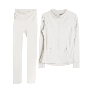 Chándal con cremallera cómodo de tela suave de invierno deportivo informal de alta calidad para mujer - Product Image 6