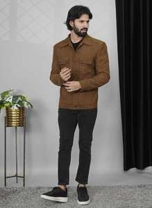 Fournisseur indien de manteaux en viscose dorés chauds pour hommes, tissu de qualité supérieure pour l'hiver et les occasions professionnelles, prix de gros - Product Image 2