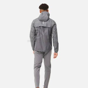 ชุดกันลมสำหรับผู้ชายชุดกันลมชุดกันลมไนลอนโพลีเอสเตอร์ขายดีที่สุด - Product Image 3