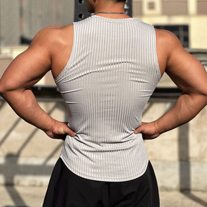 Dernière vente chaude hommes débardeur de haute qualité durable séchage rapide lavage en Machine été vente en gros Collection hommes débardeur - Product Image 3