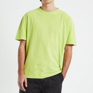 Camiseta de Algodón 100% al por Mayor para Hombre, Corte Holgado, Estampada, 300 Camisetas de Algodón 100% para Hombre, Camisetas Extra Grandes de la Mejor Calidad - Product Image 1