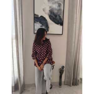 Camisa Estilo Coreano con Estampado de Plumillas, Tela de Popelina, Satén y Seda, Bordado con Patrón 3D, Lentejuelas y Encaje, Ropa Formal de Oficina, Tallas XL a 4XL - Product Image 3