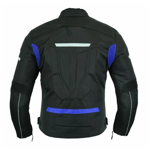 Profesional CE Armaduras Protección 3 capas Cordura Textil Chaqueta Hombre Motocicleta Impermeable Tallas grandes Ropa deportiva Chaqueta Armaduras - Product Image 2